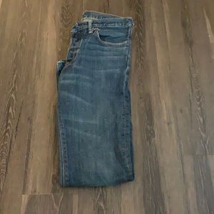 Abercrombie Kids size 16 faded jeans